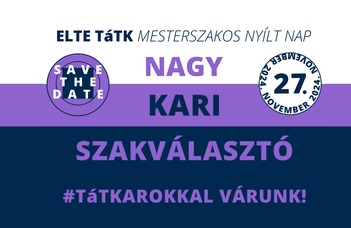 2024. 11. 27-én, csütörtökön 16:00-kor startol a Nagy Kari Szakválasztó!