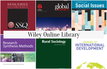 WHAT DATABASES SHOULD YOU KNOW? - WILEY ONLINE LIBRARY